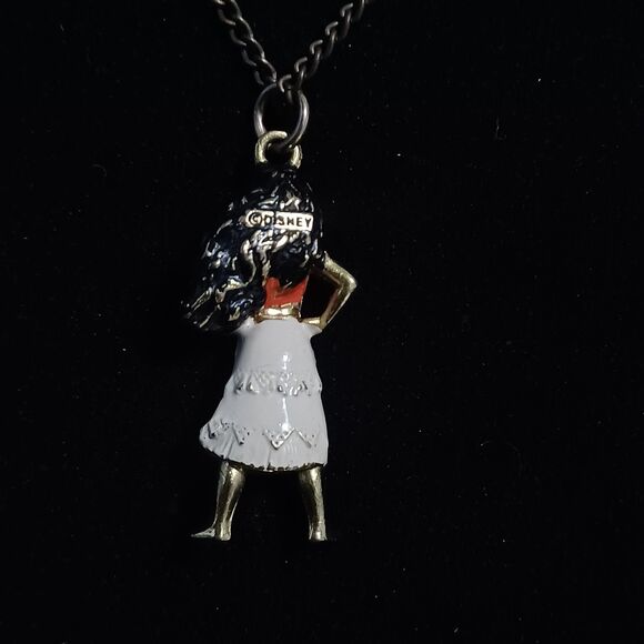 DISNEY Gold-Toned Moana Necklace, 16" - Picture 3 of 4